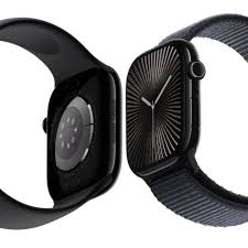 Apple Watch Series 10 42mm | 46mm 2024 Alumunium Case with Sport Band - 42mm M/L, Jet Black